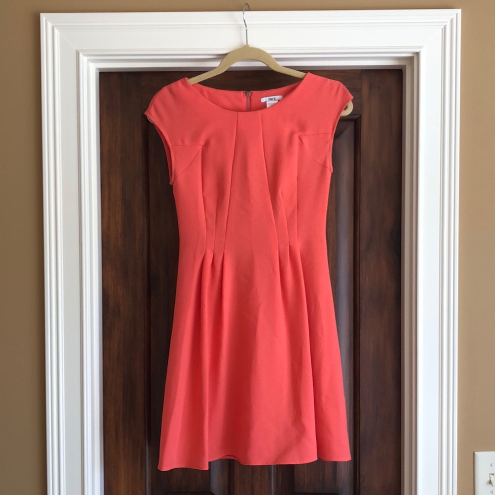 Bar III Midi Coral Dress